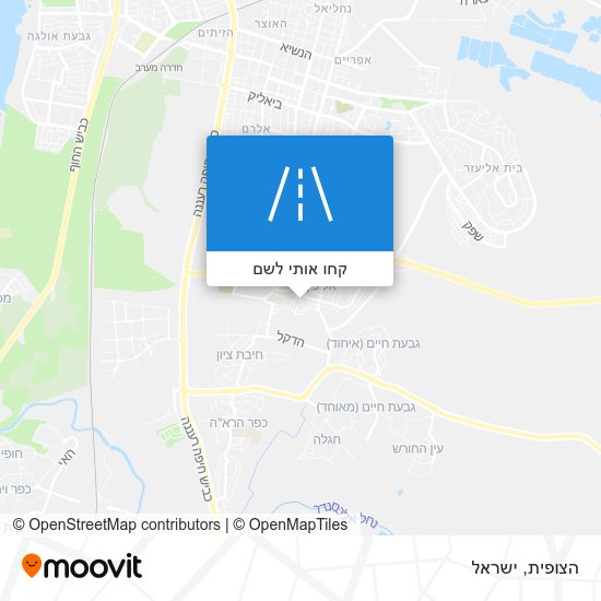 מפת הצופית