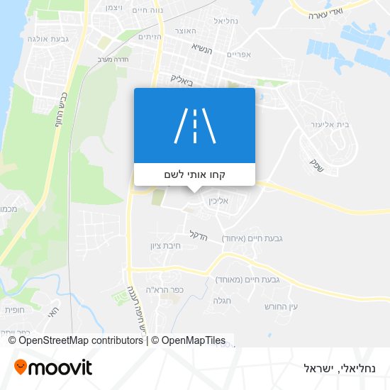 מפת נחליאלי