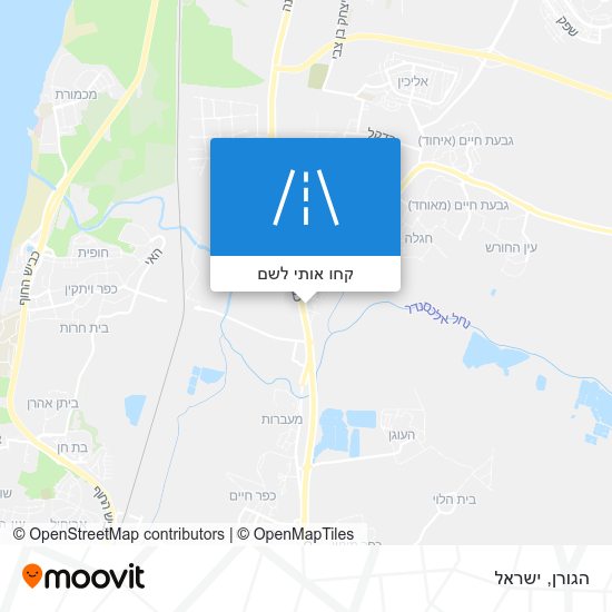 מפת הגורן