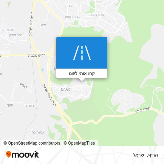 מפת הריף