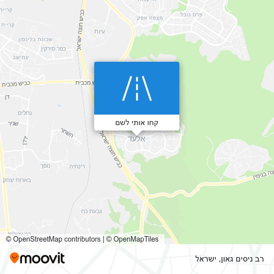 מפת רב ניסים גאון
