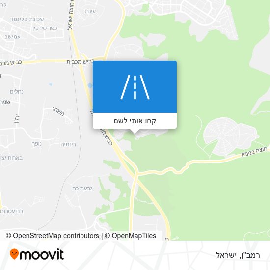 מפת רמב"ן