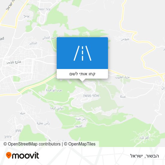 מפת הבשור