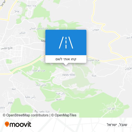 מפת שובל