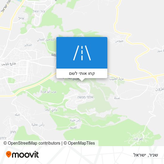 מפת שניר