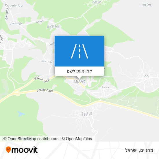 מפת מחניים