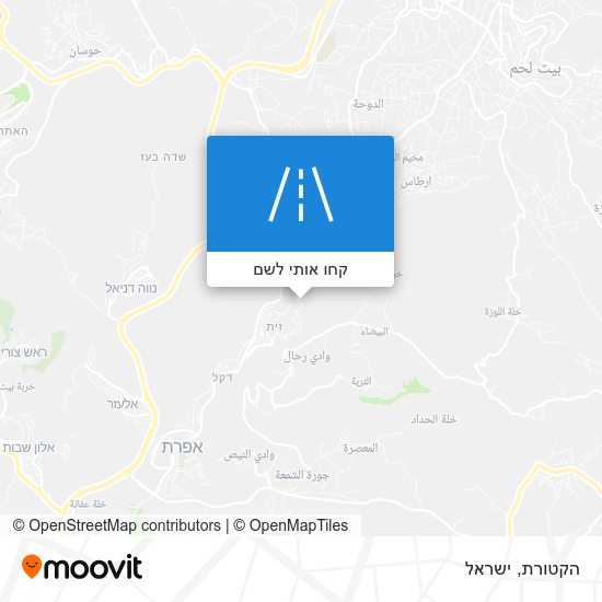 מפת הקטורת