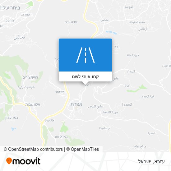 מפת עזרא