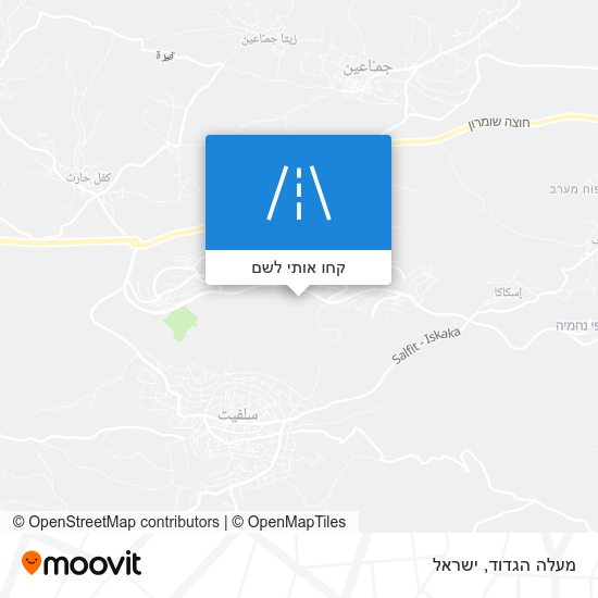 מפת מעלה הגדוד