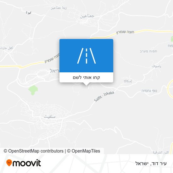 מפת עיר דוד