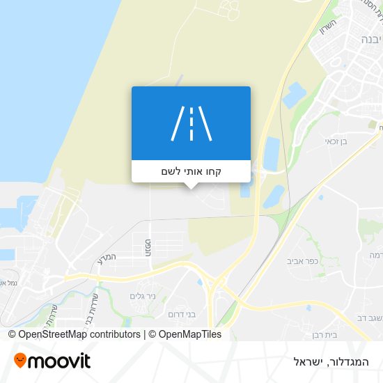 מפת המגדלור