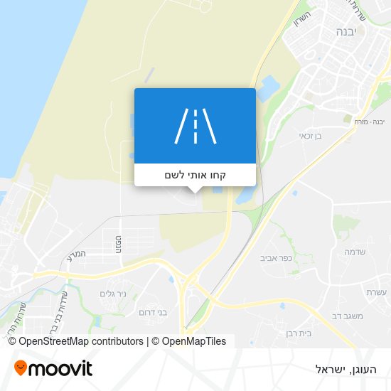מפת העוגן