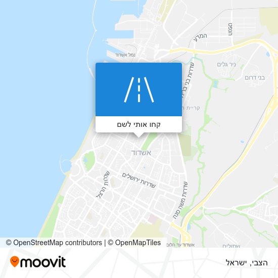 מפת הצבי