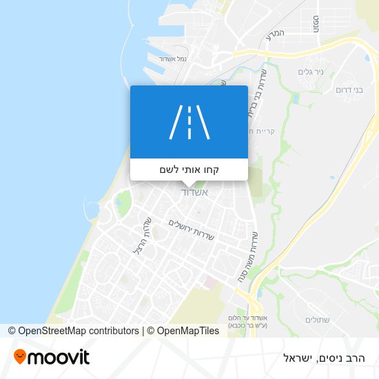 מפת הרב ניסים