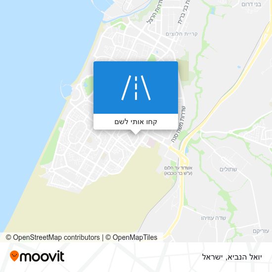 מפת יואל הנביא