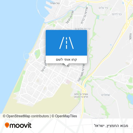 מפת מבוא החמציץ