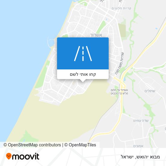 מפת מבוא יהואש