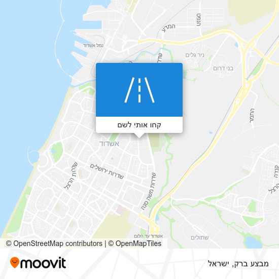 מפת מבצע ברק