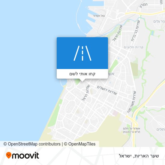 מפת שער האריות