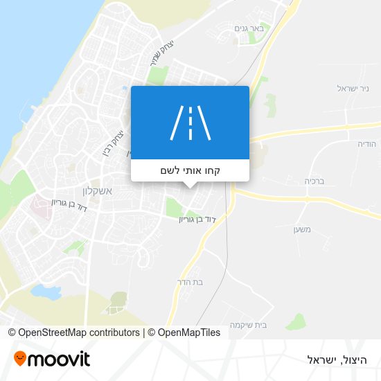 מפת היצול