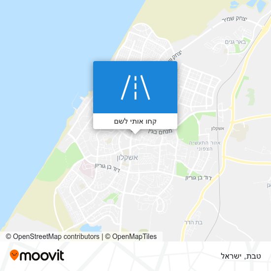 מפת טבת