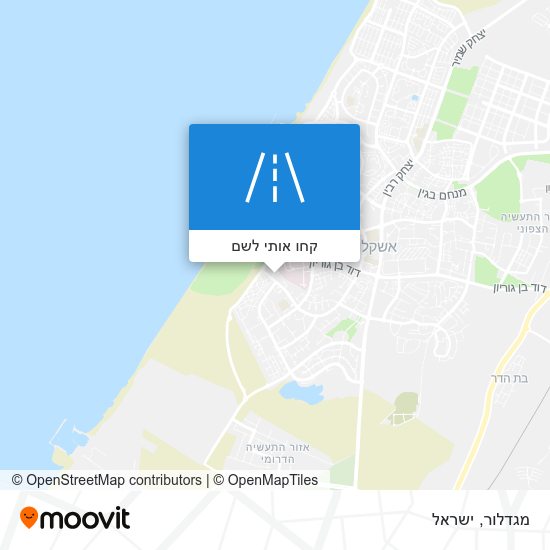 מפת מגדלור