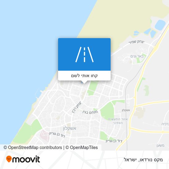מפת מקס נורדאו