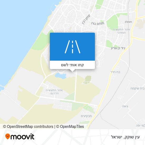 מפת עין שוקק