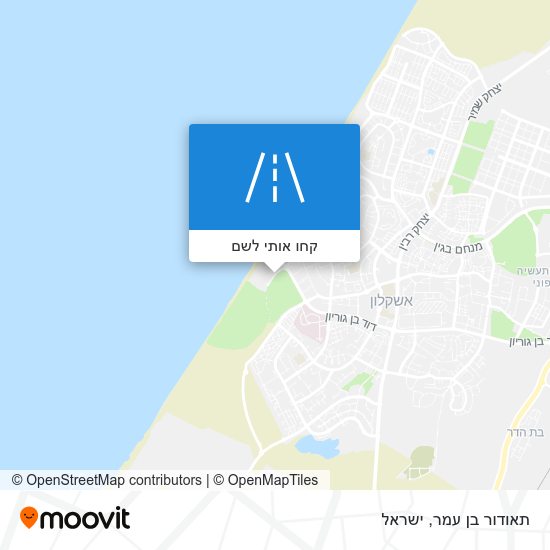 מפת תאודור בן עמר