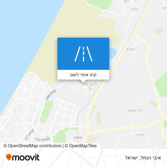 מפת איבי הנחל
