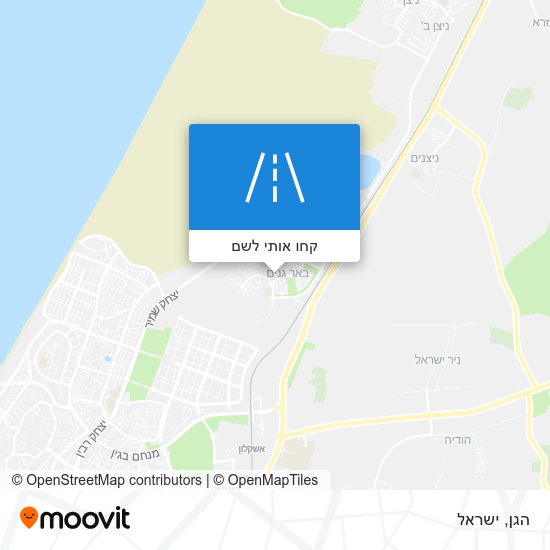 מפת הגן