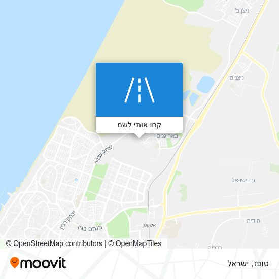 מפת טופז