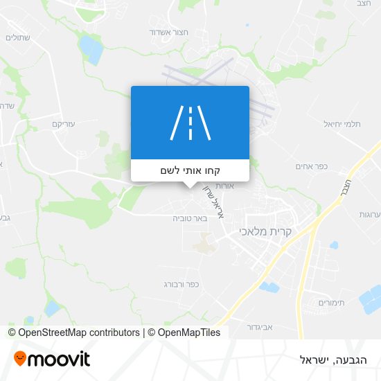 מפת הגבעה