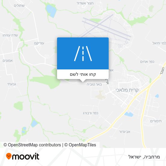 מפת מרחביה