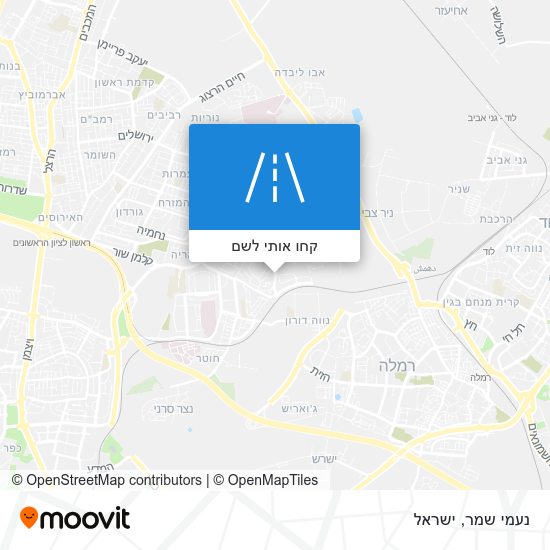 מפת נעמי שמר