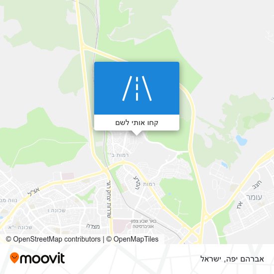 מפת אברהם יפה