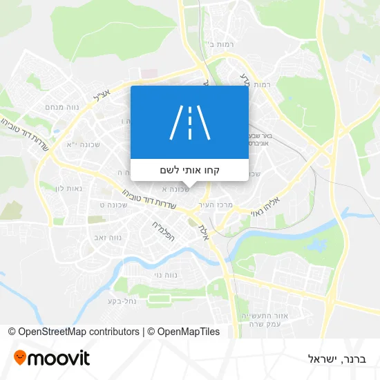 מפת ברנר