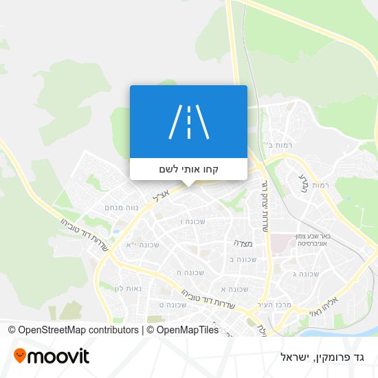 מפת גד פרומקין