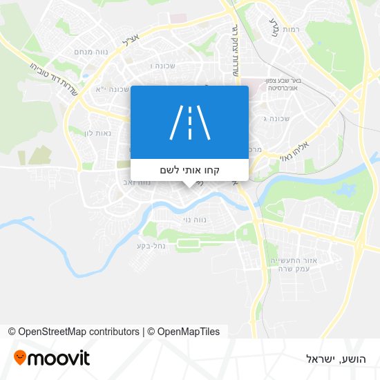 מפת הושע