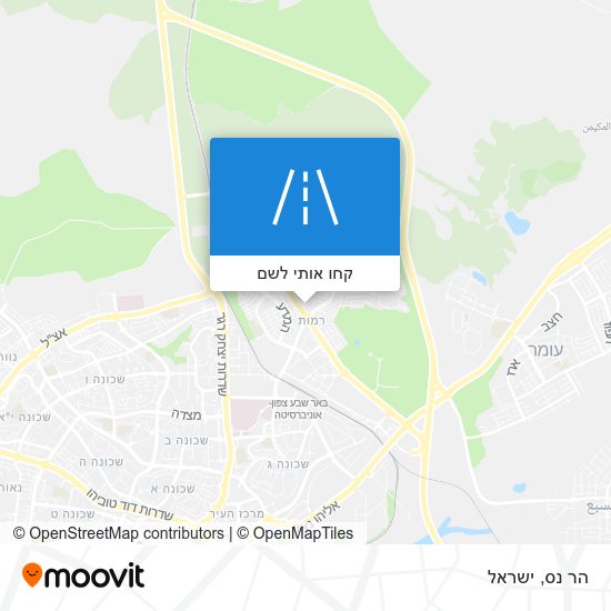 מפת הר נס