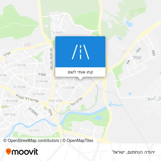 מפת יהודה הנחתום