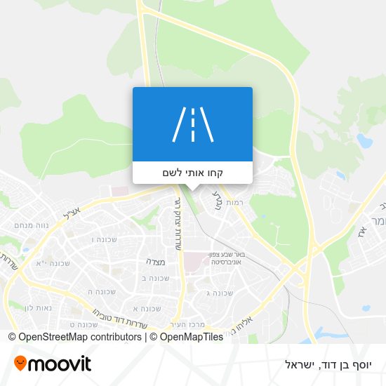 מפת יוסף בן דוד