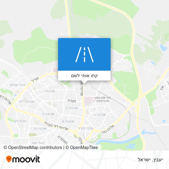 מפת יעבץ