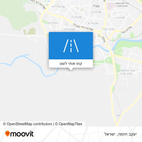 מפת יעקב חזמה
