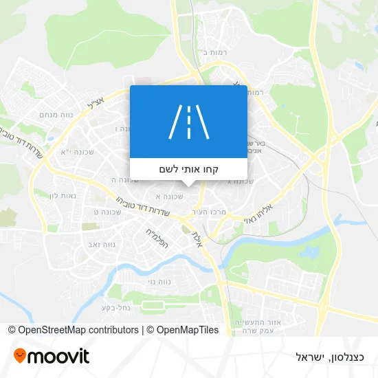 מפת כצנלסון