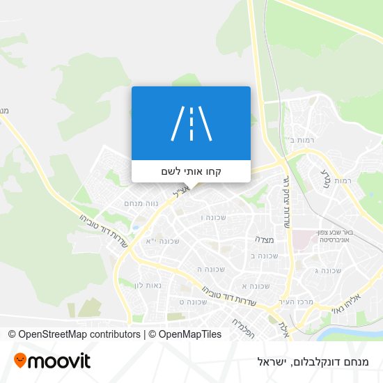 מפת מנחם דונקלבלום