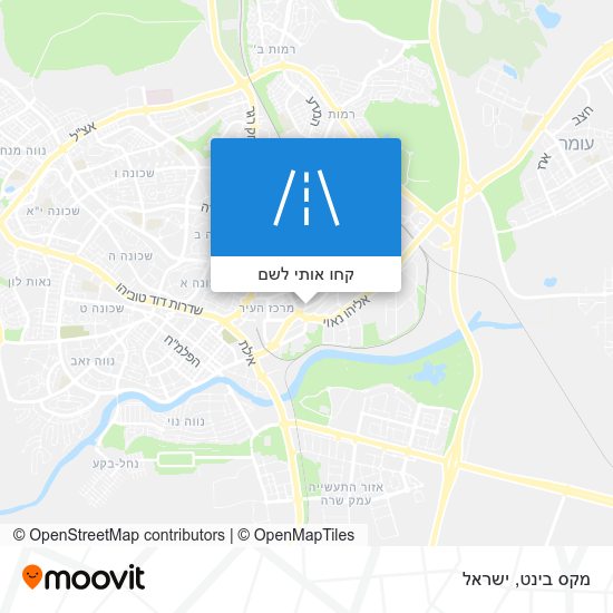 מפת מקס בינט