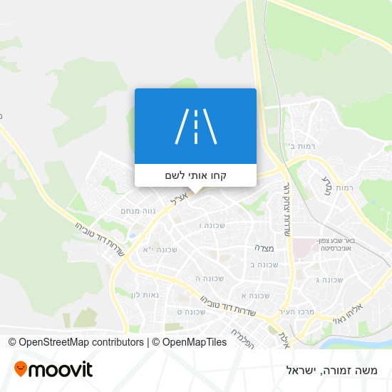 מפת משה זמורה