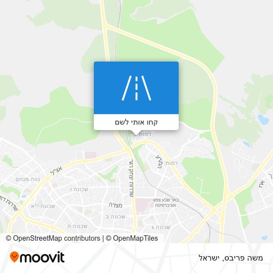 מפת משה פריבס