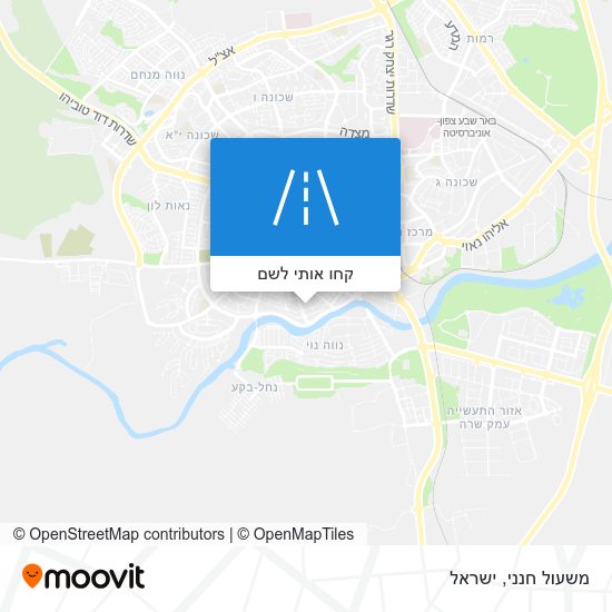 מפת משעול חנני